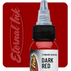 تصویر جوهر قرمز تاتو Dark Red 