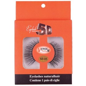 تصویر مژه مصنوعی پنج بعدی E114-05 ورژن Vergen E114-05 5D Eyelash