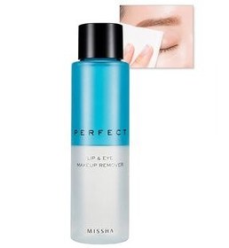 تصویر پاک کننده دوفاز دور چشم و لب میشا اورجینال Missha Perfect Lip & Eye Make-Up Remover