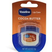 تصویر بالم لب نرم کننده کاکائو وازلین حجم 7 گرم ا Vaseline Cocoa Butter Lip Balm 7g Vaseline Cocoa Butter Lip Balm 7g