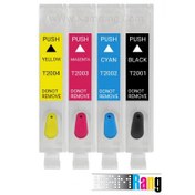 تصویر کارتریج قابل شارژ جوهرافشان اپسون EPSON xp100-xp200 