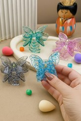 تصویر گیره مو پروانه ای 