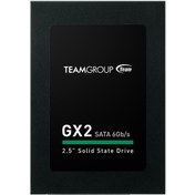 تصویر حافظه اس اس دی تیم گروپ GX2 ظرفیت 256 گیگابایت ا Team Group GX2 256GB SATA III Internal SSD Team Group GX2 256GB SATA III Internal SSD