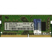 تصویر رم لپ تاپ کینگستون 8GB مدل DDR4 باس 2666MHZ/21300 چین HP26D4S9S8MD-8 تایمینگ CL19 