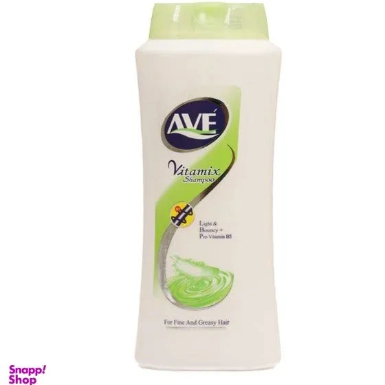 خرید و قیمت شامپو سر اوه (Ave) مدل سبز صدفی مخصوص مو های چرب حجم 750 ...