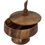 تصویر شکلات خوری چوبی نیو قطر 20 