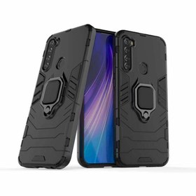 تصویر قاب گوشی شیائومی ردمی نوت 8 گارد محافظ مدل بتمن ارمور مناسب Xiaomi Redmi Note 8 Anti Shock BATMAN ARMOR FINGER RING CASE COVER For Xiaomi Redmi Note 8