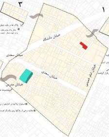 تصویر نمونه طرح 3 شهرسازی محدوده بین خیابان دانشگاه مشهد ، خیابان امام خمینی مشهد ، خیابان مدرس مشهد 