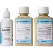 تصویر آمیلا رباسین داروی تقویت مو و درمان ریزش مو آمیلا ameela آمیلا ا ameela ameela
