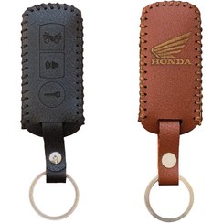 تصویر جاسوئیچی چرمی موتور سیکلت هوندا کلیک 