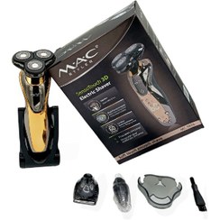 تصویر ریش تراش مک استایلر مدل MC8816 با برش چرخشی و استیل ضد زنگ 