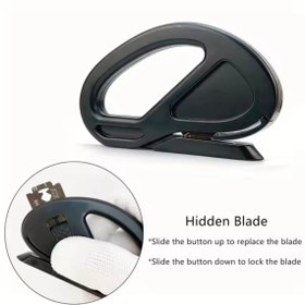 تصویر تیغ اسنیتی مشکی 