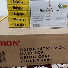 تصویر اوریون - آدامس موزی 20 بسته ای اصل کره ا Chewing gum orion Banana 