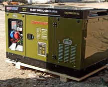 تصویر موتور برق سایلنت دیزل ۲۲ کاوا مدل 22900 (تک و ۳ فاز) 