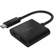 تصویر مبدل HDMI به USB-C بلکین مدل AVC002btBK AVC002btBK