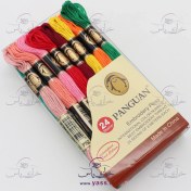 تصویر پک ۲۴ عددی نخ گلدوزی پنگوئن 