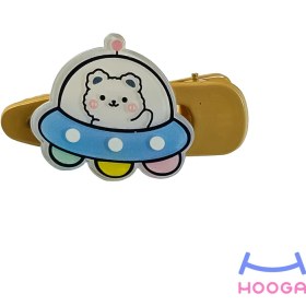 تصویر گلسر طرح خرس و سفینه 