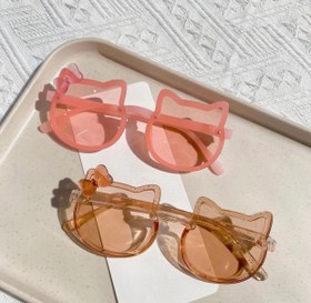 تصویر عینک دخترانه کیتی رنگی 