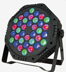 تصویر فلاشر رقص نور مدل LED MINI FLAT PAR LIGHT 