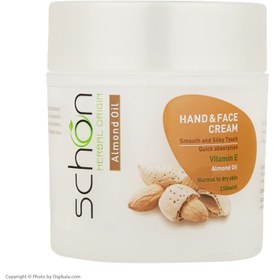 تصویر کرم بادام شون SCHON HAND AND FACE CREAM