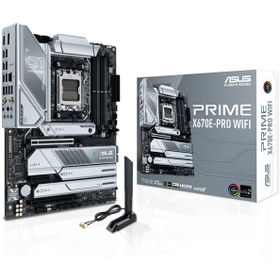 تصویر مادربرد ایسوس PRIME X670E PRO-WIFI AM5 ASUS PRIME X670E PRO-WIFI AM5 Motherboard