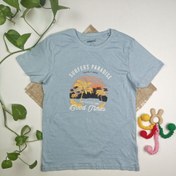 تصویر تیشرت نوزادی پسرانه آستین کوتاه برند pepperts طرح ساحل نیلی رنگ - 10-12 سال 