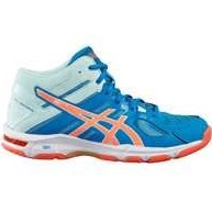 تصویر کفش والیبال اورجینال اسیکس ژل بیاند Asics Orginal Volleyball shoes Gel Beyond 5 Mid Donna B650N 