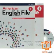 تصویر کتاب امریکن انگلیش فایل 1 ویرایش سوم American english file 1: third edition