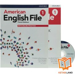 تصویر کتاب امریکن انگلیش فایل 1 ویرایش سوم American english file 1: third edition