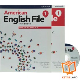 تصویر کتاب امریکن انگلیش فایل 1 ویرایش سوم American english file 1: third edition
