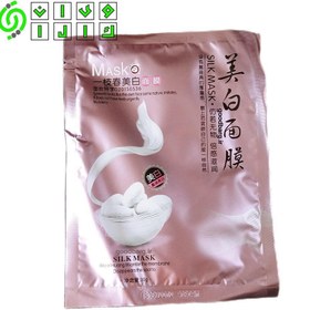 تصویر ماسک ورقه ای ابریشم Silk Mask 30g 