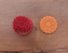 تصویر مهر و کاتر شیرینی طرح گوهر کد 127 - 72179272 