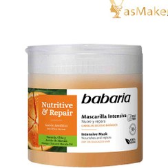 تصویر ماسک موی باباریا موهای خشک و آسیب دیده Babaria Repairing hair mask for damaged hair