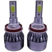 تصویر هدلایت خودرو سام مدل U10 پایه H11 بسته ۲ عددی 