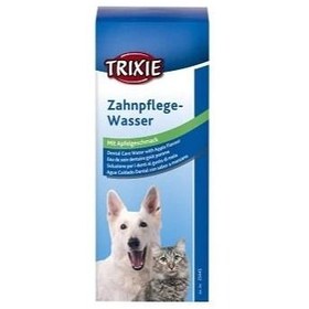 تصویر آب دندان‌پزشکی تریکسی با طعم سیب برای سگ‌ها و گربه‌ها برند trixie Trixie Dental Care Water With Apple For Dogs & Cats