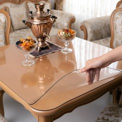 تصویر طلق رومیزی شفاف ۲ میل محافظ میز 