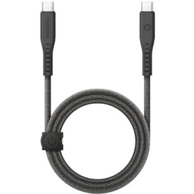 تصویر کابل تایپ سی اینرجیا توان ۲۴۰ وات یک و نیم متری مدل ENERGEA Flow Flow cable USB-C / USB-C 240W, 5A, PD, Fast Charge, 1.5m