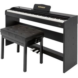 تصویر پیانو کنسول دیجیتال SLP 225 BK 