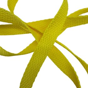 تصویر بند کتونی رنگ زرد 