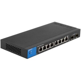 تصویر Linksys LGS310C 8-Port Managed Gigabit Ethernet Switch with 2 1G SFP Uplinks 