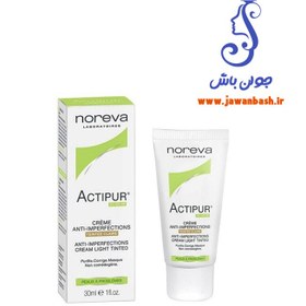 تصویر کرم ضد آفتاب اکتی پور برند NOREVA spf50 