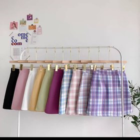 تصویر دامن رنگی 