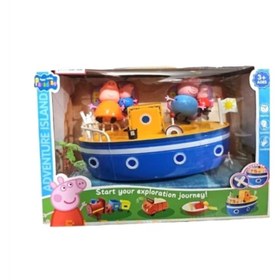 تصویر اسباب بازی مدل قایق پپاپیگ کد YQ8605 