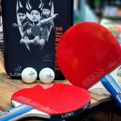 تصویر راکت پینگ پنگ جفتی لوکی کد 236 