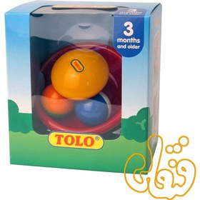 تصویر جغجغه سنگهای چرخشی Rock and Roll Rattle 86320 