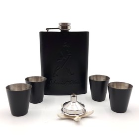 تصویر ست قمقمه جیبی 4 شات 240cc جانی واکر کد k530402 