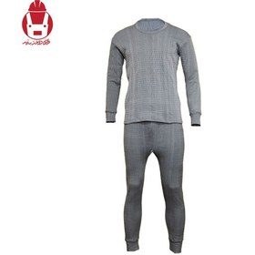 تصویر گرم کن شلوار میلنگی، لباس گرم میلنگی سربازی رنگ طوسی Underwear Clothes For Winter