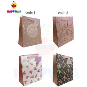 تصویر ساک هدیه کد 3-5939 طرح قلب 