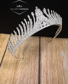 تصویر تاج عروس کد ۹۷۳ Bridal Tiara Code 973