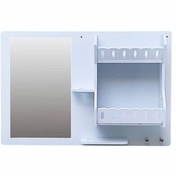 تصویر آینه سرویس حمام طرح باکس دار مدل ۹۲۰۹ 